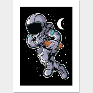 Astronaut Rugby Player Posters and Art